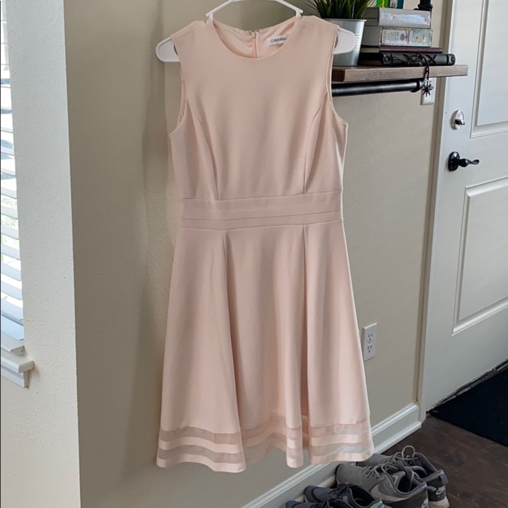 Light Pink Calvin Klein Dress